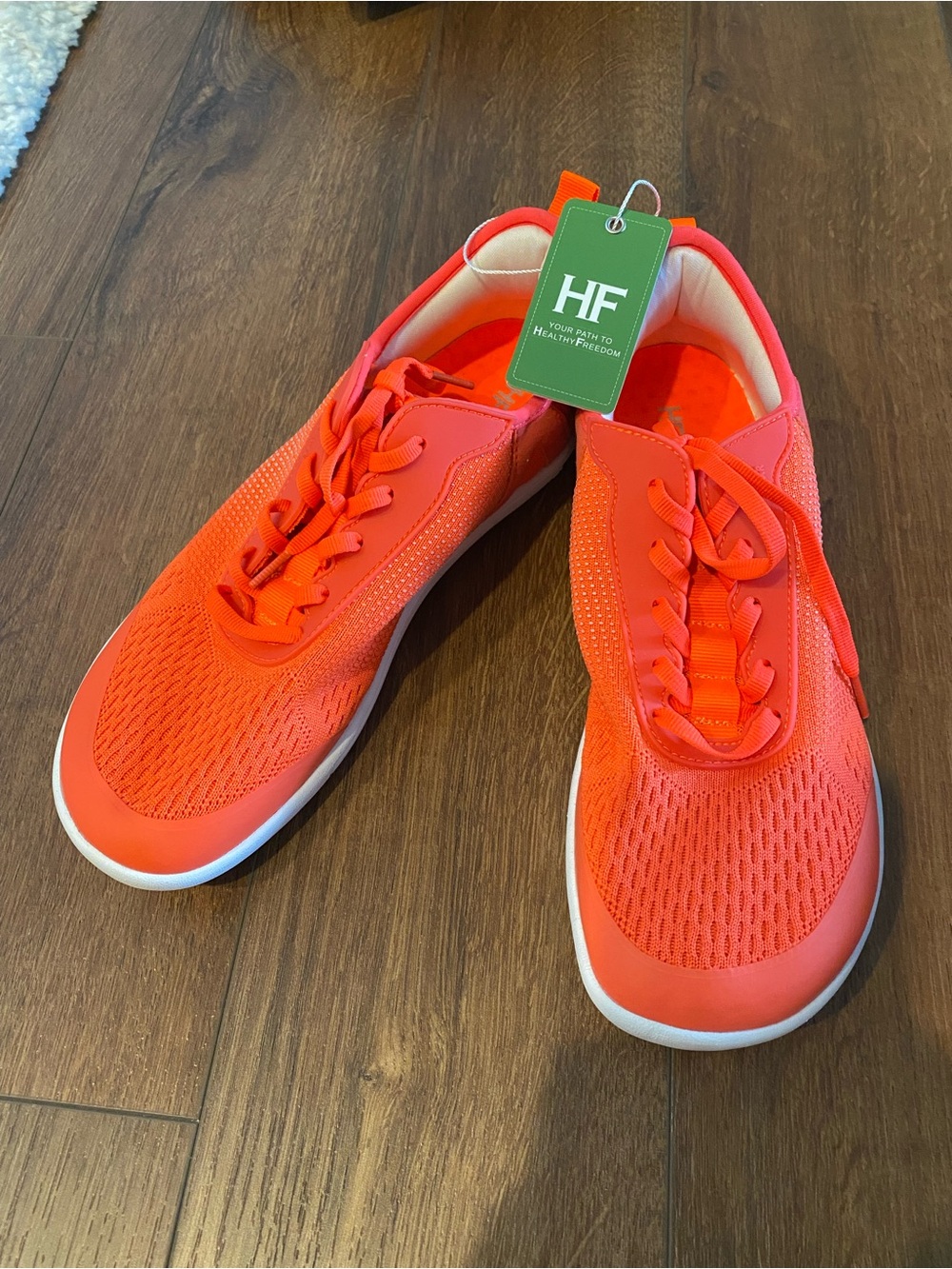 HF Women’s Athletic Walking Shoes in Bright Coral